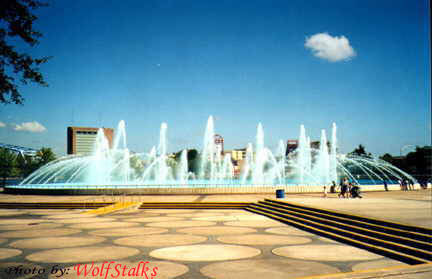 'The Fountain' in full operation !